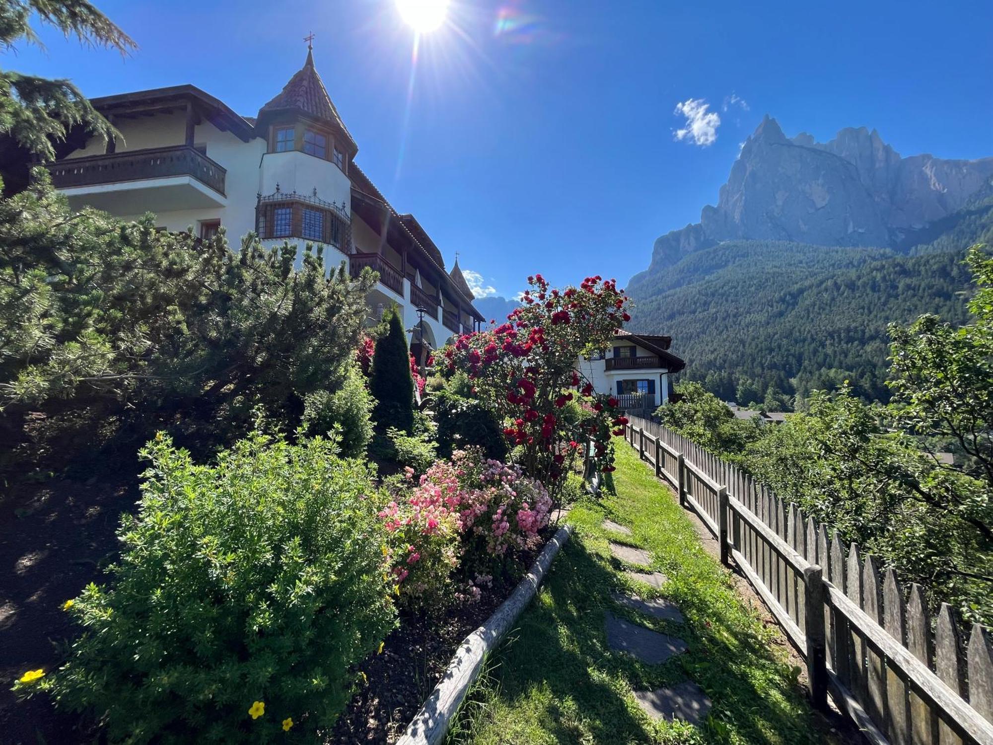 Residence Burghof Seis am Schlern Exteriör bild